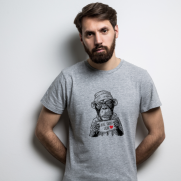 Affe sucht Liebe - T-Shirt
